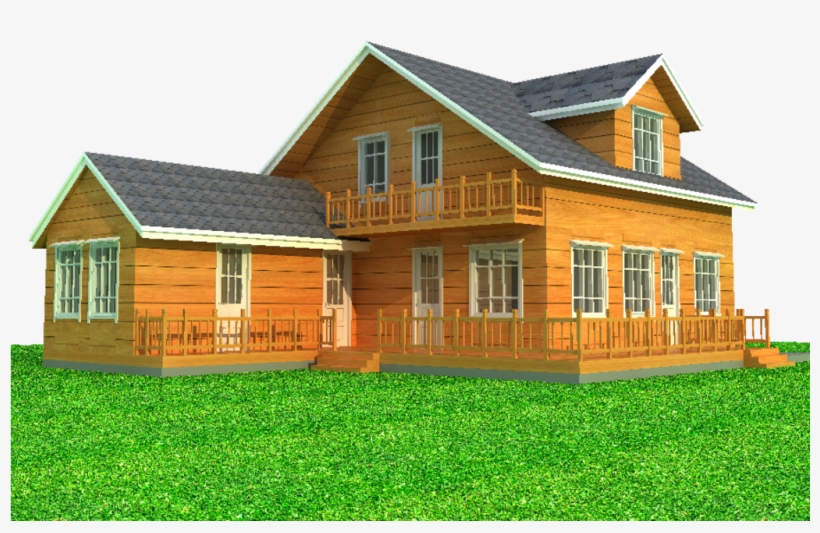Wooden House Picture - House, transparent png