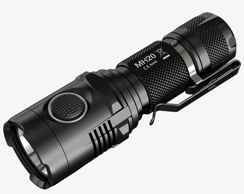 Nitecore Mh20 Rechargeable Led-torch, Neutral White, transparent png