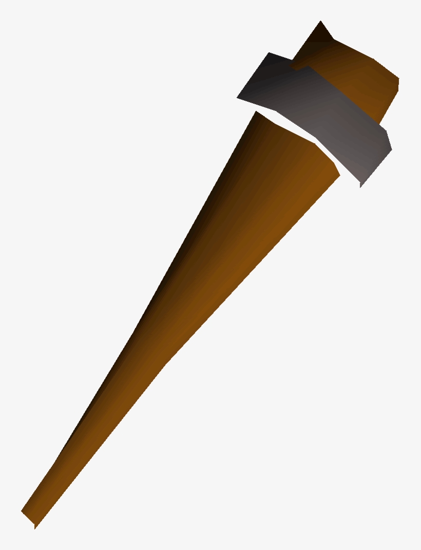 An Unlit Torch May Be Used With A Tinderbox To Get - Unlit Torch, transparent png