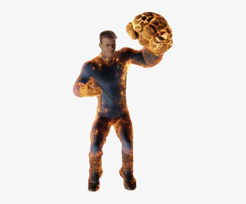 The Human Torch - Human Torch Transparent Background, transparent png