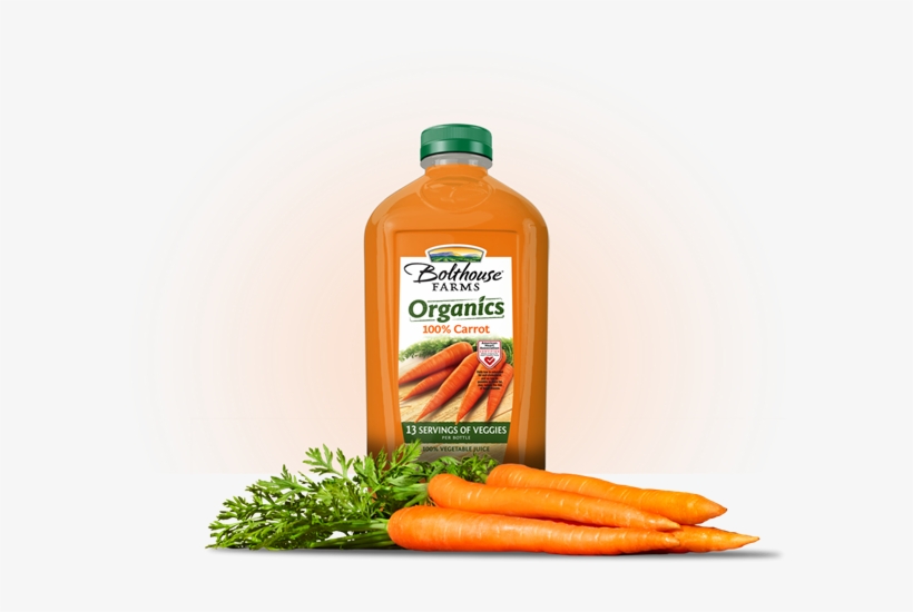 Organic Carrot Juice - Bolthouse Farms Strawberry Banana Fruit Juice Smoothie, transparent png