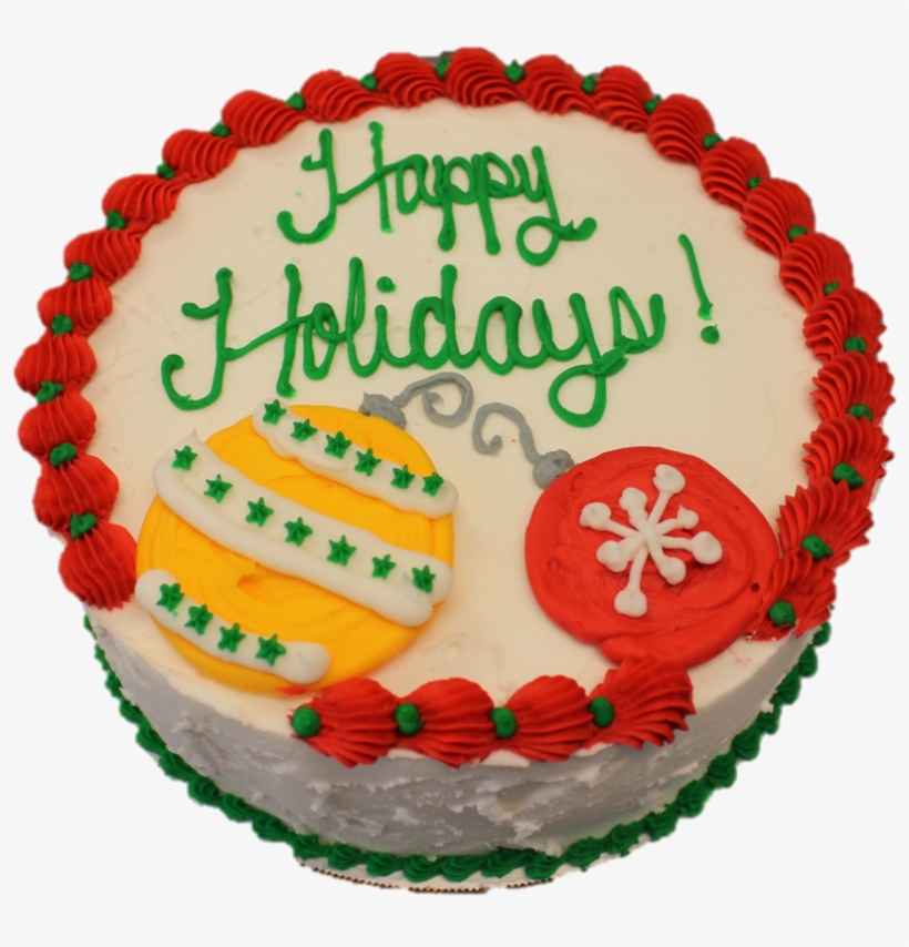 We Can Customize Your Cake For Any Occasion - Decorate The Happy Holiday Cake, transparent png