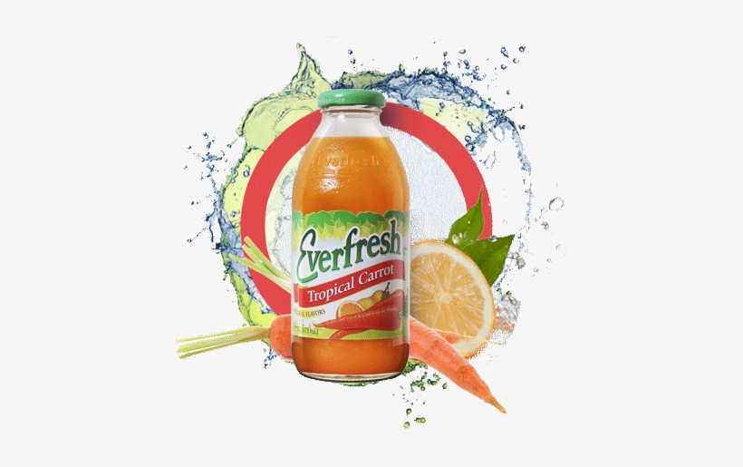 Ever Fresh Tropical Carrot Juice, transparent png