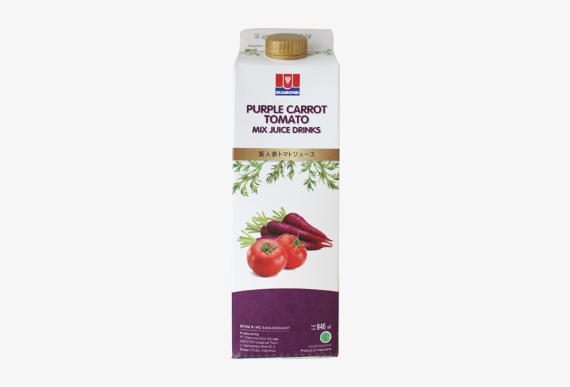 Diamond Purple Carrot Tomato Juice 946 Ml - Diamond Juice Purple Carrot Tomato, transparent png