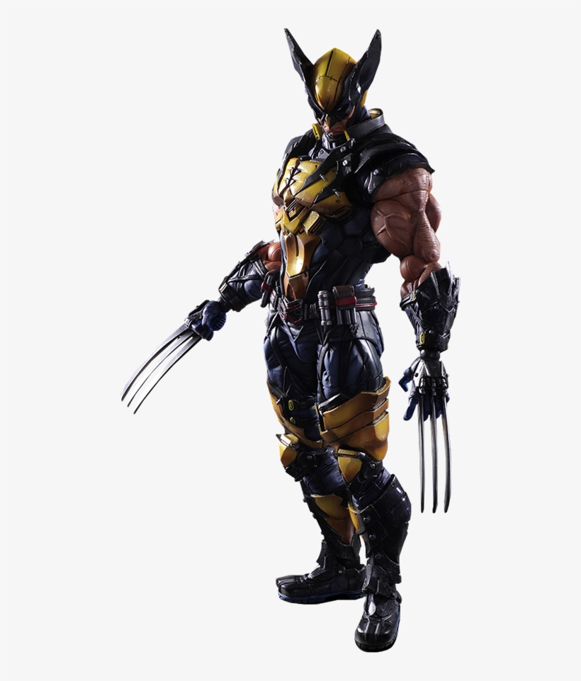 Marvel Collectible Figure Wolverine - Play Arts Kai Wolverine, transparent png
