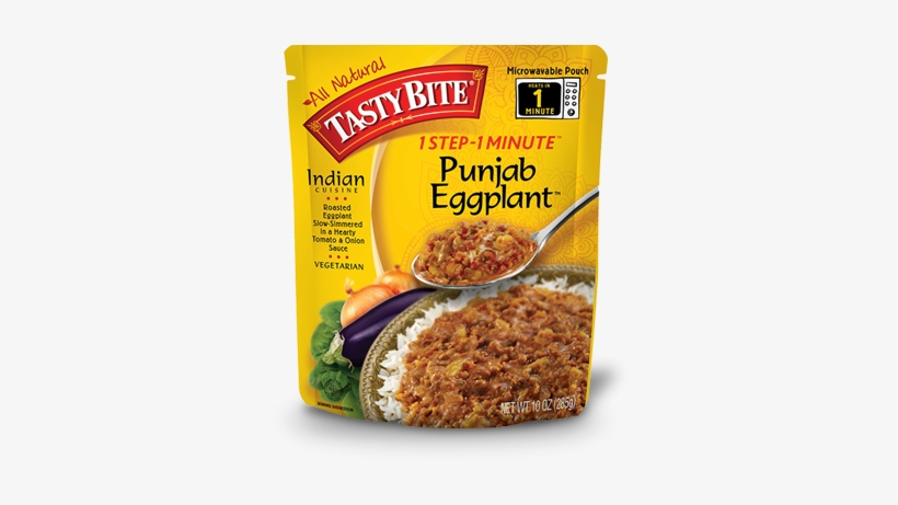 Punjab Eggplant, 285g - Tasty Bite Madras Lentils, transparent png