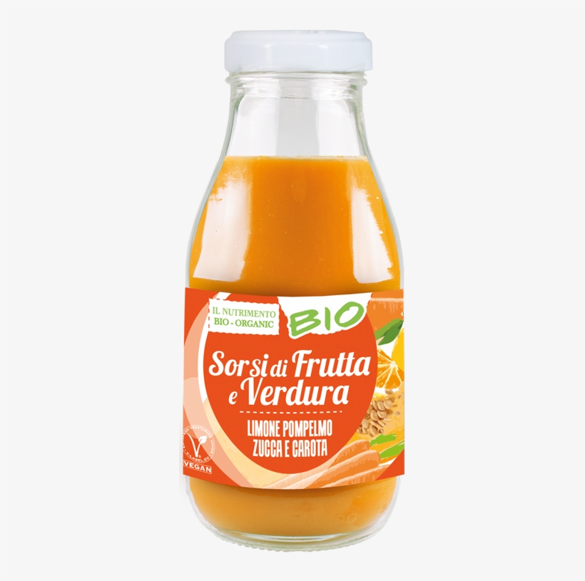 Veggie&fruit Drink With Lemon Grapefruit Pumpkin And - Smoothie Arancione - Sorsi Di Frutta E Verdura, transparent png
