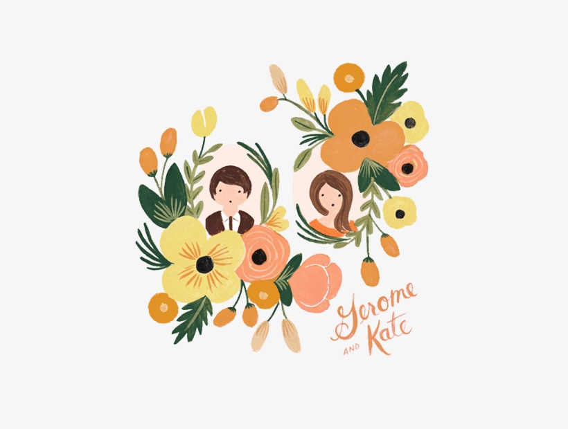 Select Option - Rifle Paper Co Custom Wedding Invitations, transparent png