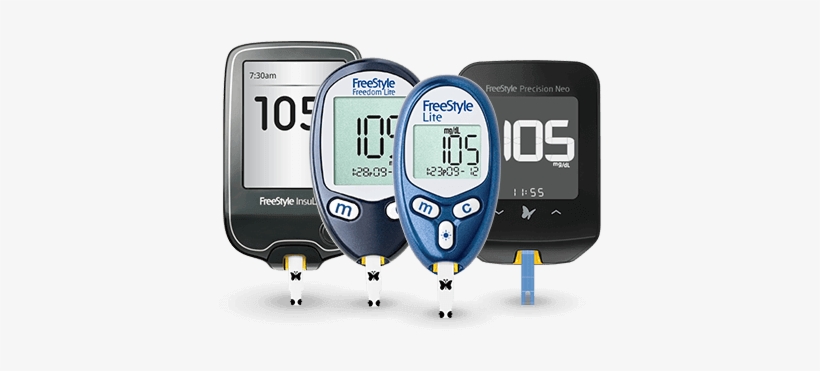 Blood Glucose Monitoring System - Freestyle Precision Neo Blood Glucose Monitoring System,, transparent png
