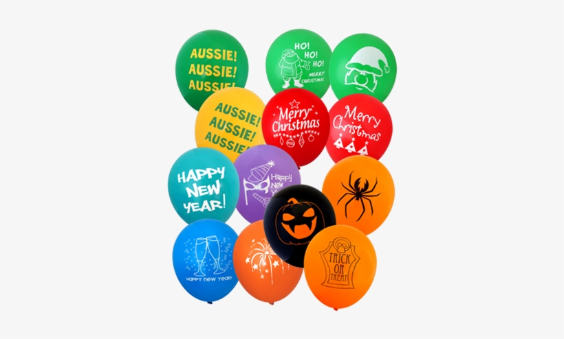 Festive Balloons - Balloon, transparent png