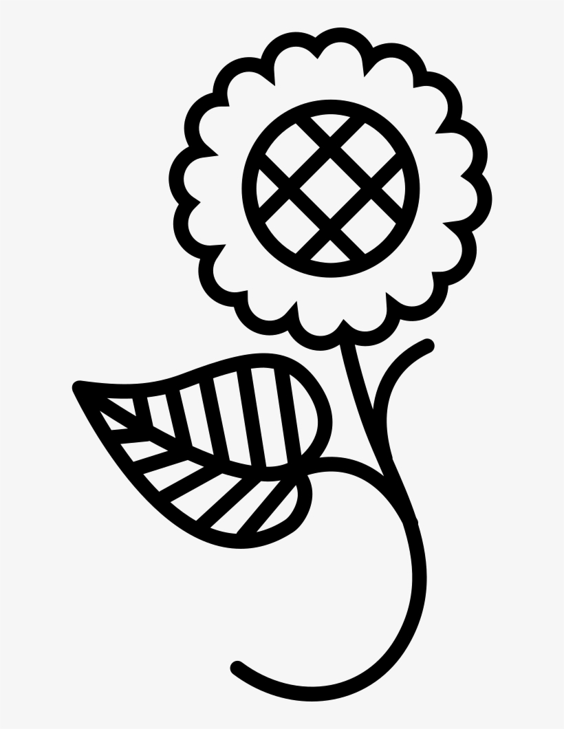 Floral Design Of One Flower On A Branch With One Leaf - Toyota Clutch Cover Aisin R2, transparent png