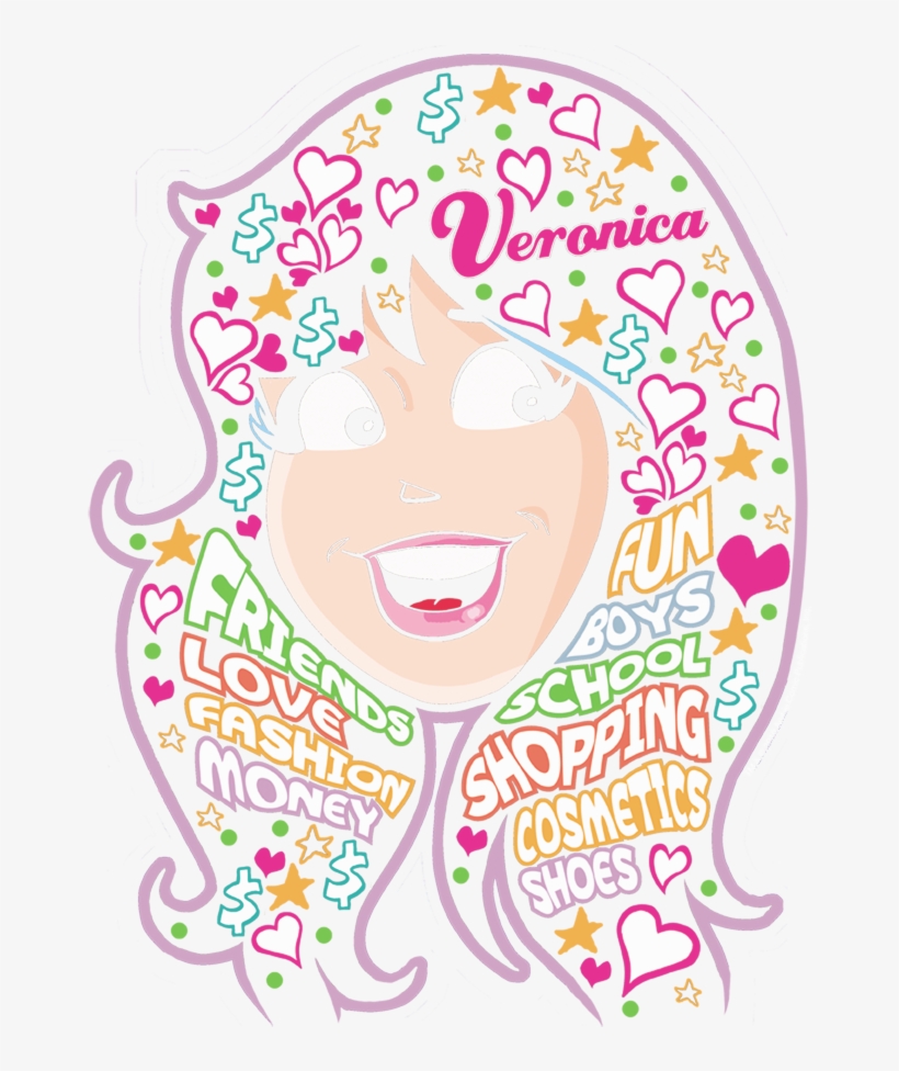 Archie Comics Inside Vs Head Men's Ringer T-shirt - Illustration, transparent png