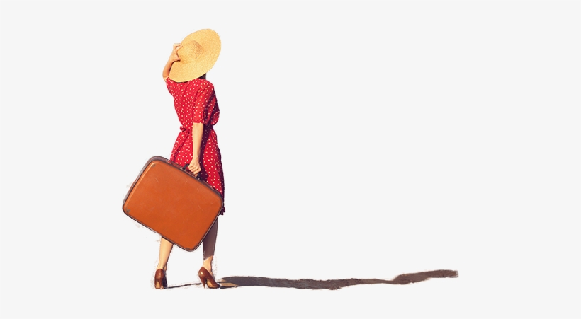 The Happy Passport - Traveller Woman Png, transparent png