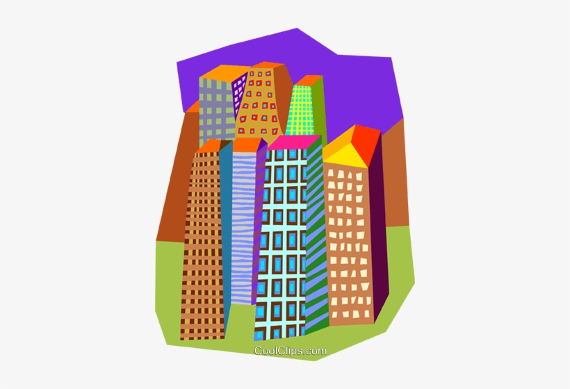 Apartment Buildings Royalty Free Vector Clip Art Illustration - Embouteillage Paris, transparent png