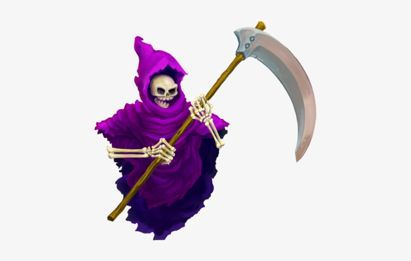 Grim Reaper Pixel Art, transparent png