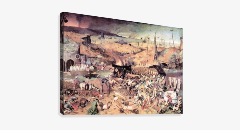 Triumph Of Death By Pieter Bruegel Canvas Print - Hieronymus Bosch Triumph Of Death, transparent png