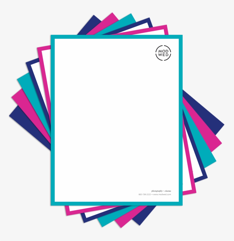 Modwed Letterhead - Simple Design For Portfolio, transparent png