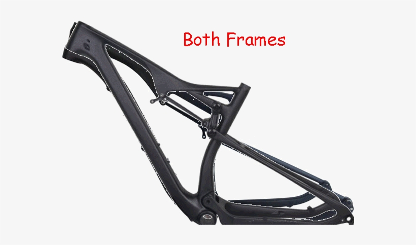 Dual Suspension Chinese Carbon 29er-bothframes - Chinese Carbon Full Suspension Bike, transparent png