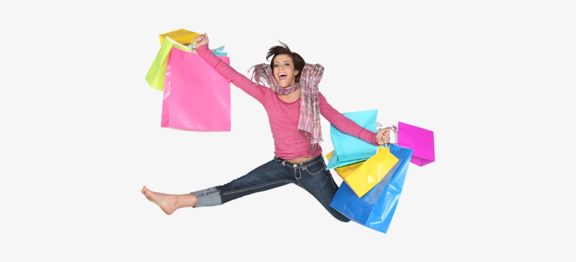 5 Ways To Save On Back To School Clothes // By Rebekah - Girl Shopping Image Png, transparent png