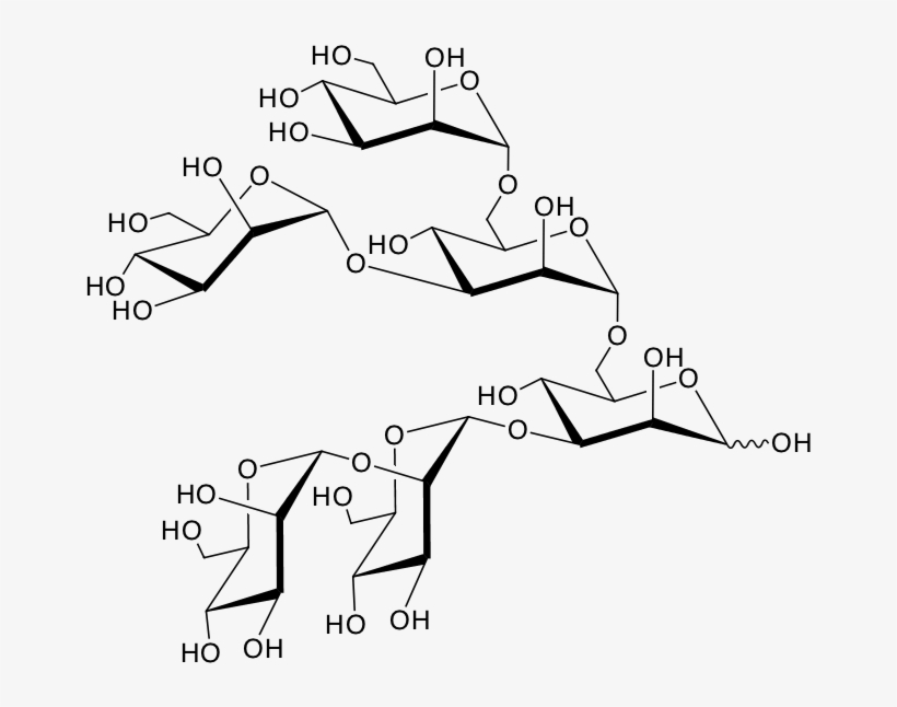 Structure Of Man [man(a6)]man(a6) - Aglycon, transparent png