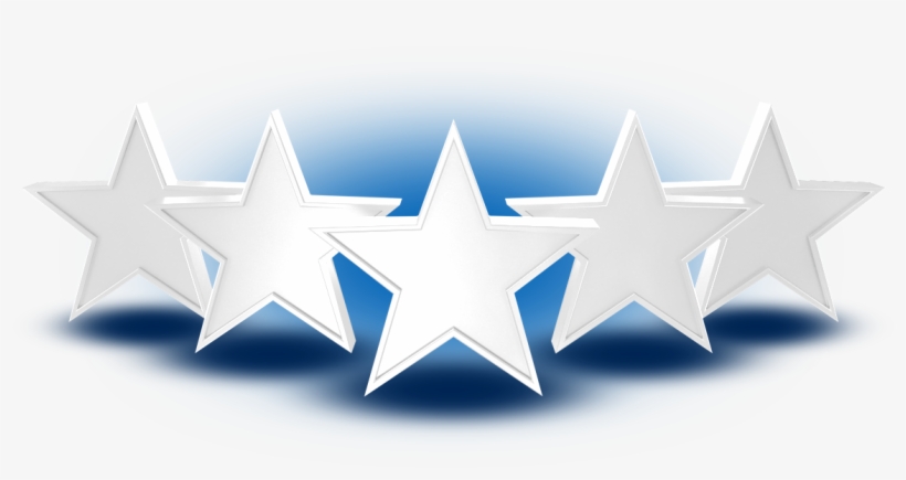 3d White 5star Featuredcontent - Finance, transparent png