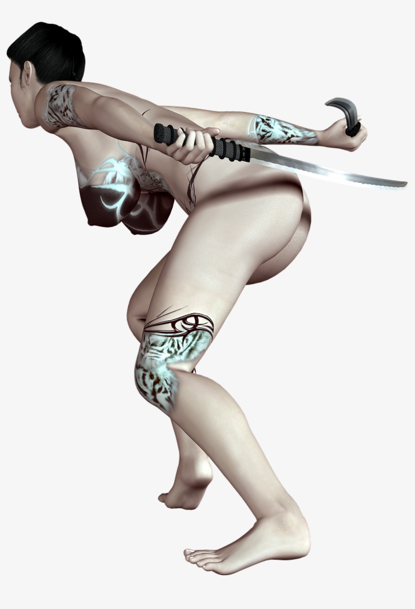 Fighting Girl Png, transparent png