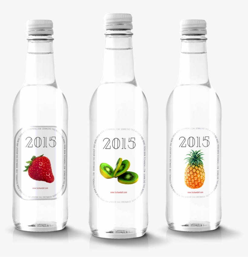 Three Bottles Of Transparent Fruit Juice - Escova G Hair Inoar, transparent png
