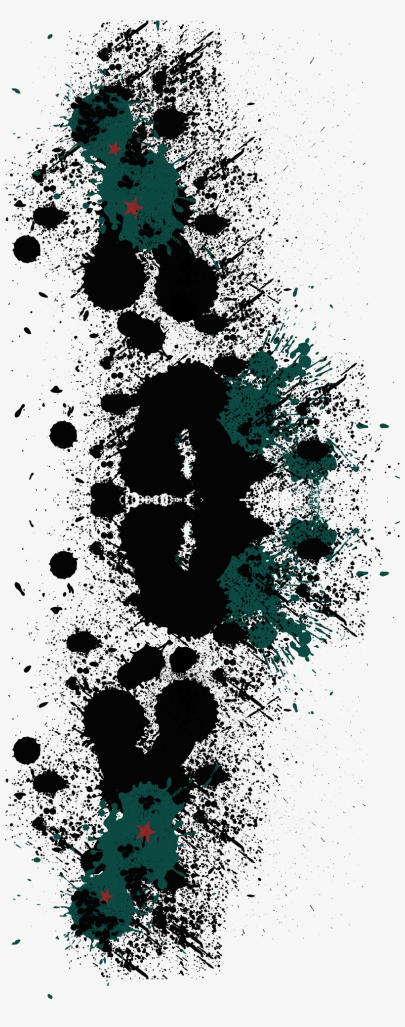 Stripes And Splashes, transparent png