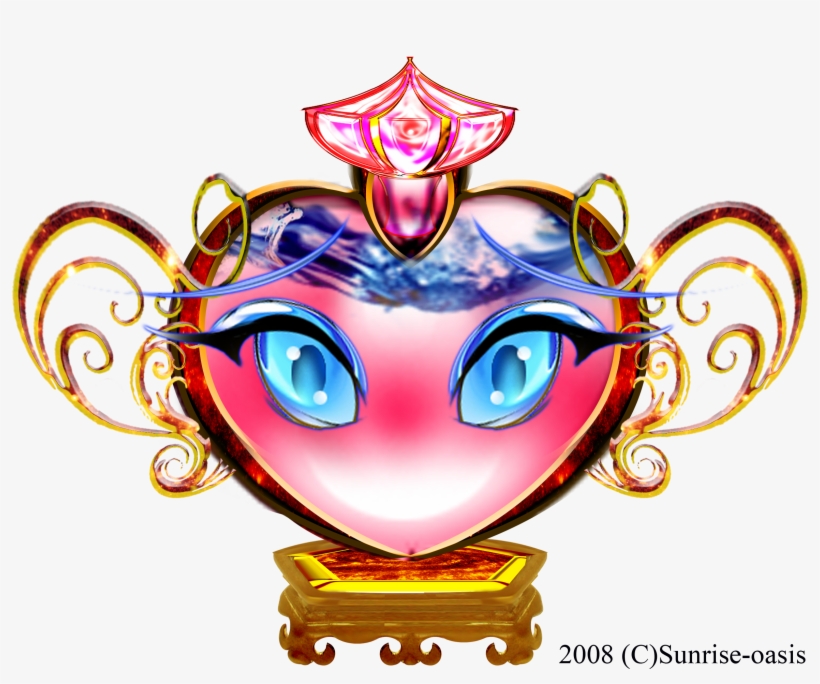 Heart Container - Sunrise-oasis - Genie Bottle, transparent png