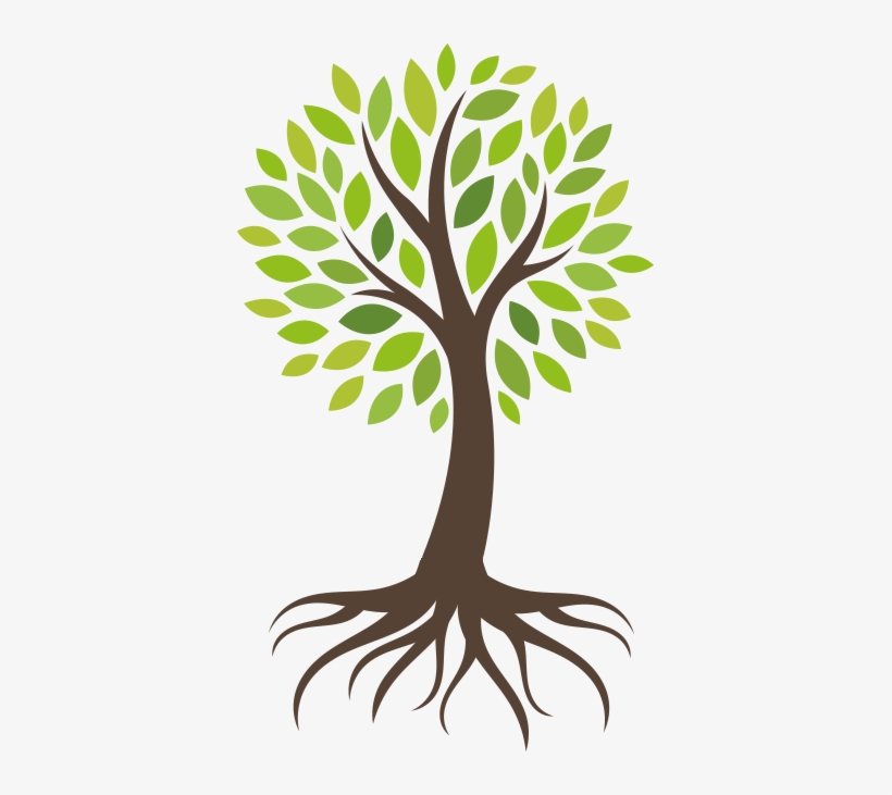 Dead Branches - Wall Sticker Green Floral Trees (four Pack), transparent png