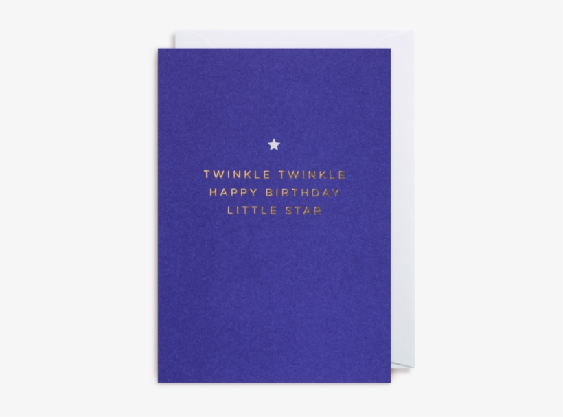 Star Twinkle Lagom Happy Birthday Funky Quirky Unusual - Book Cover, transparent png