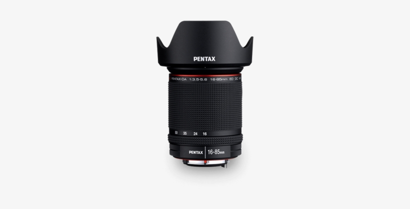 Pentax Hd Da 16 85mm F/3 - Pentax Hd Da 16-85mm F3.5-5.6 Ed Dc Wr Lens, transparent png