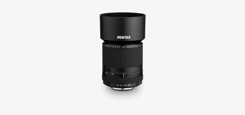 Pentax Hd Da 55 300mm F/4 - Pentax 55-300mm F4.5-6.3 Da Plm Wr Lens, transparent png