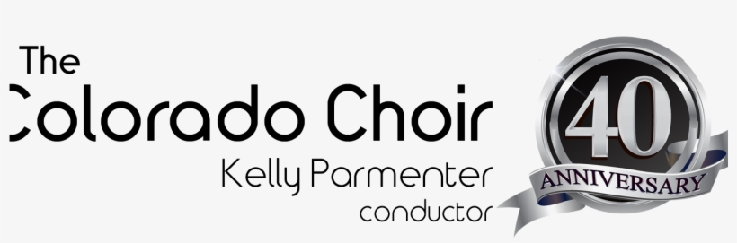 Colorado Choir New Logo 40th Anniversary - Colorado, transparent png