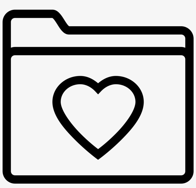 Folder Ulubione Icon - Browse Icon, transparent png