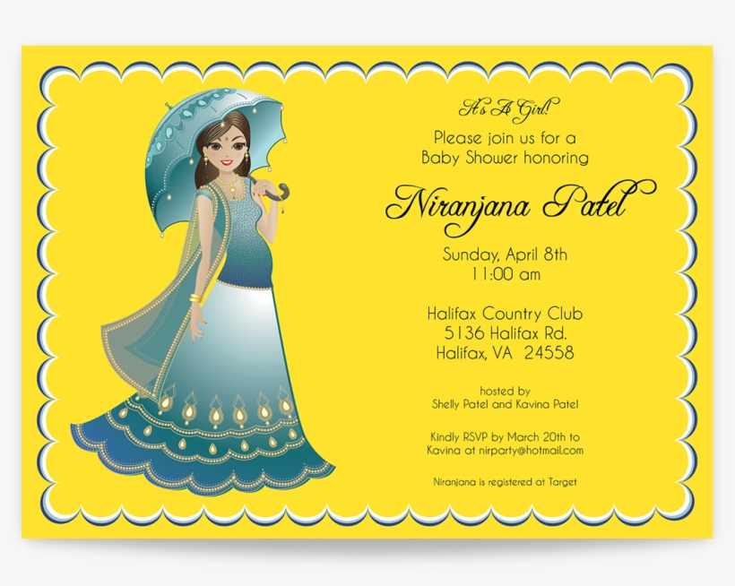Indian Baby Shower Invitation Baby Shower Invitation In India