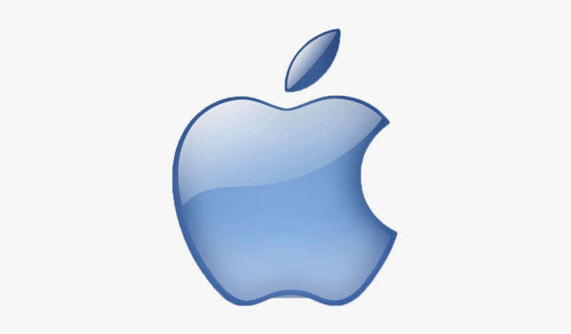 Free Application Icon File Page - Apple Logo Aqua Version, transparent png