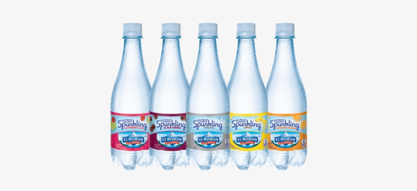 Com Try Ice Mountain Brand Sparkling Spring Water - Ice Mountain Sparkling Mandarin Orange Natural Spring, transparent png