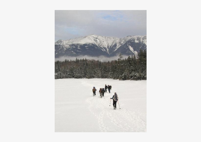 Lafayette As Seen From Lonesome Lake - Snow, transparent png