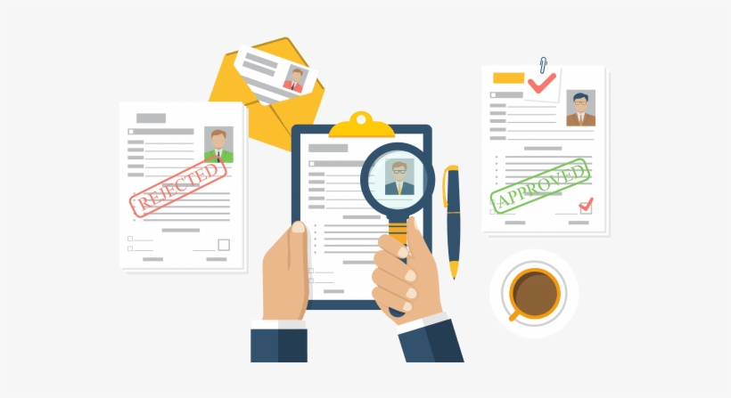 One Is Stamped Rejected, One Is Stamped Accepted - Stock Illustration, transparent png