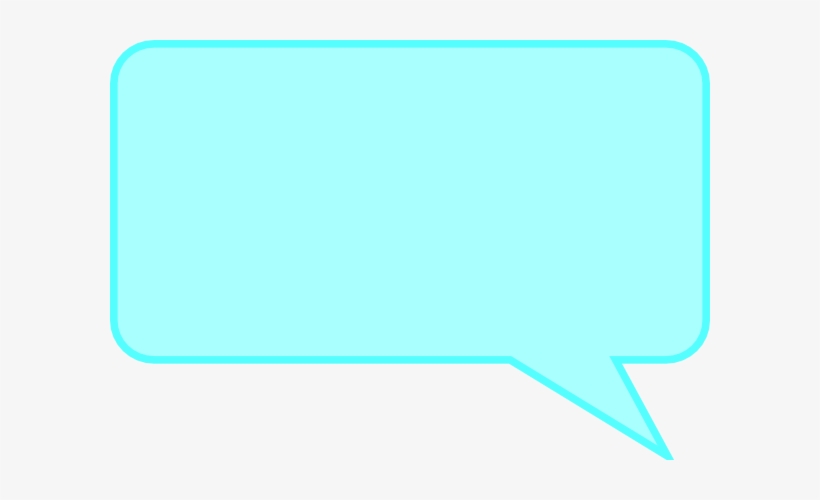 How To Set Use Dialog Bubble Rectangle Blue Svg Vector, transparent png