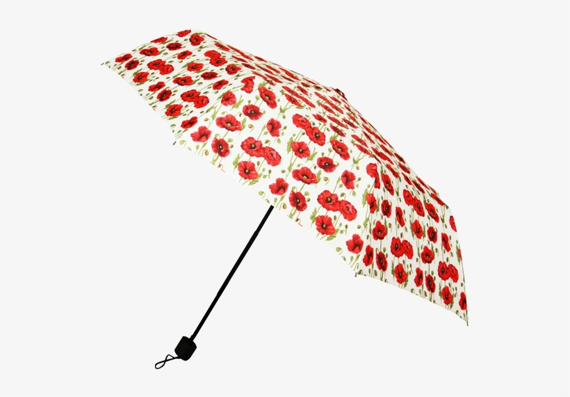 Poppy Umbrella Transparent Background - Clear Background Umbrella Png, transparent png