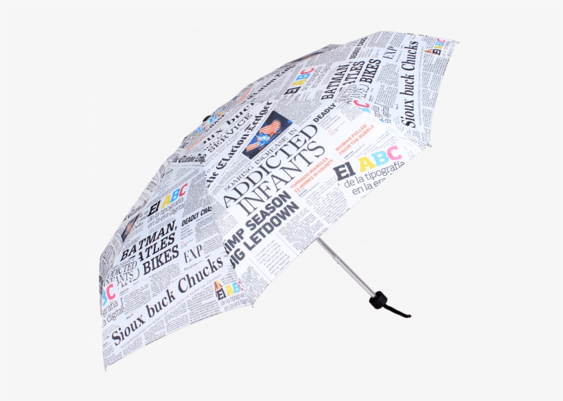 Johns Umbrella 585 Atom News Print Design- - Johns Umbrella Mart, transparent png