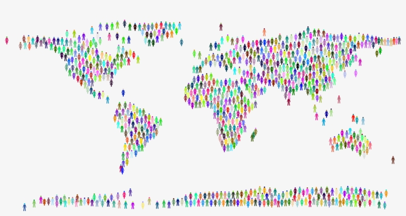 This Free Icons Png Design Of People World Map Prismatic, transparent png