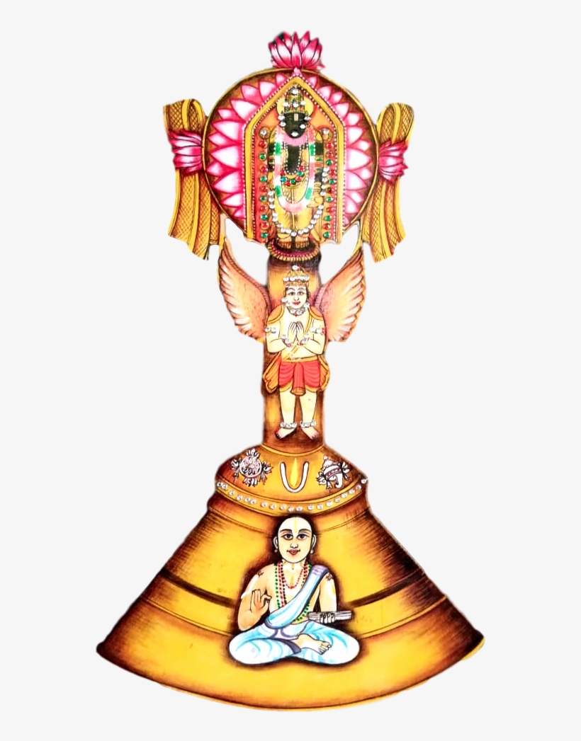 Swami Desikan 750 Special Bell Shaped Wall Hanging - Vedanta Desika, transparent png