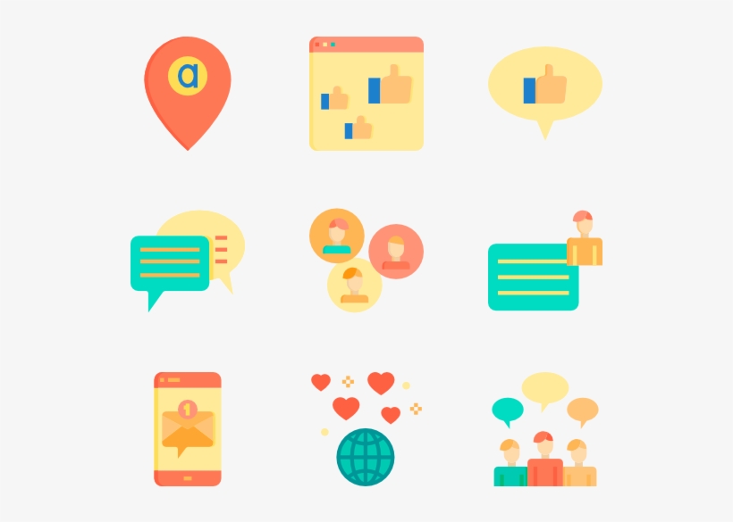 Social Network, transparent png