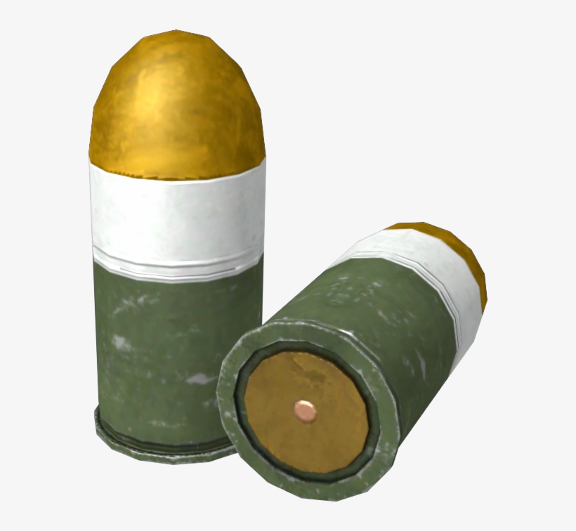 Fnv 40mm Grenade Round - .40 Mm, transparent png