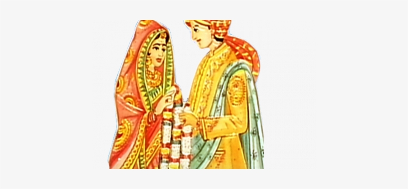 Festival Clipart Indian Wedding - Indian Wedding Cliparts Png, transparent png