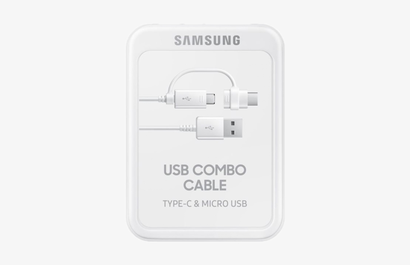 Samsung Ep-dg930dwegww Microusb/type C - Samsung Usb Combo Cable, transparent png