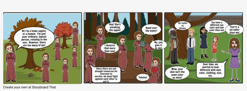 Natural Selection Comic Strip - Comics, transparent png